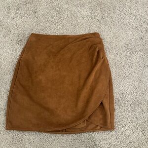 Elegant Brown Women's Skirt